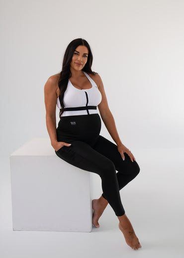 Maternity Performance Pocket Leggings – Black