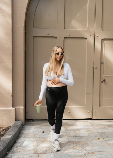 Nova Wrap Long Sleeve – Cream