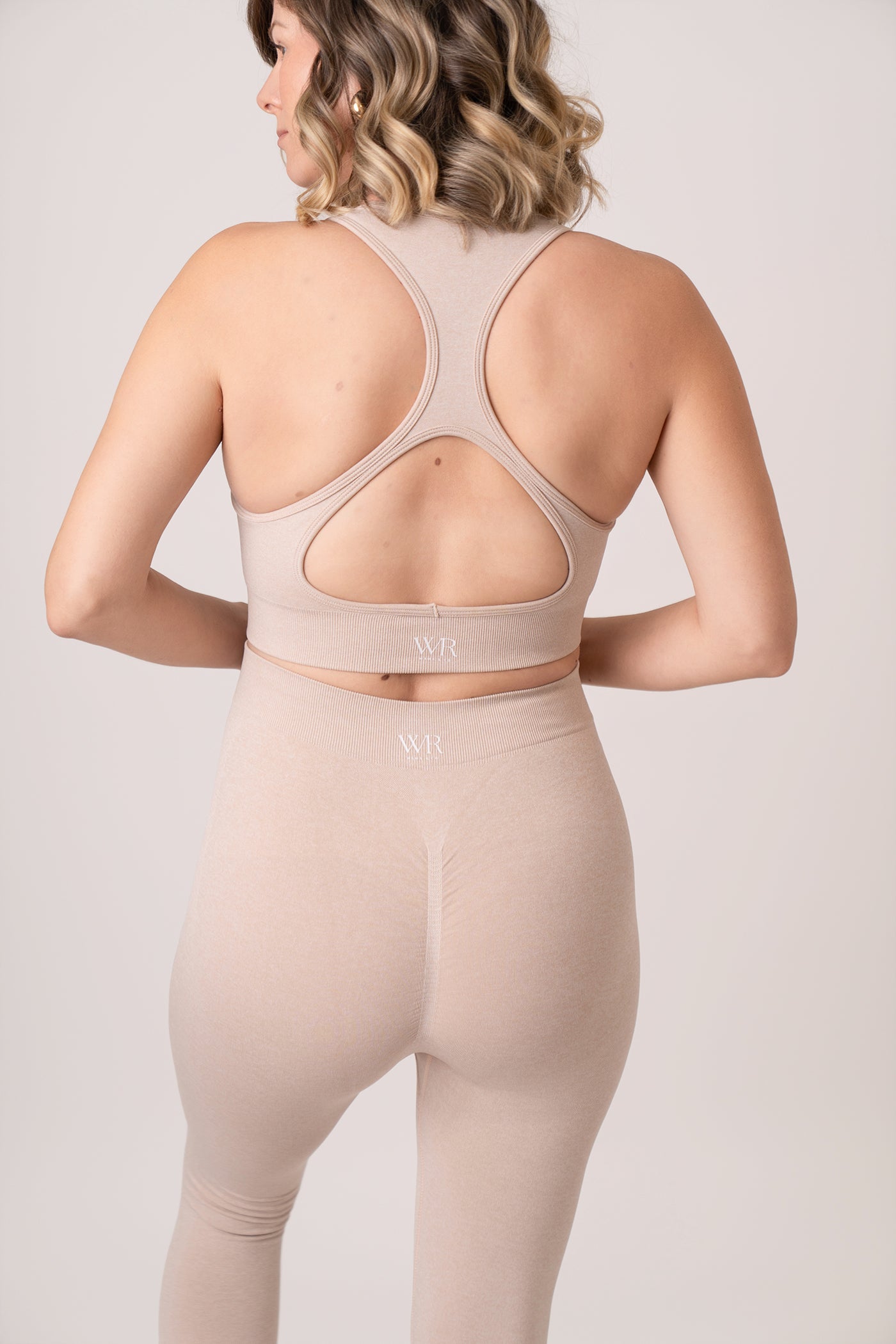 Seamless Maternity Lounge Set – Nude