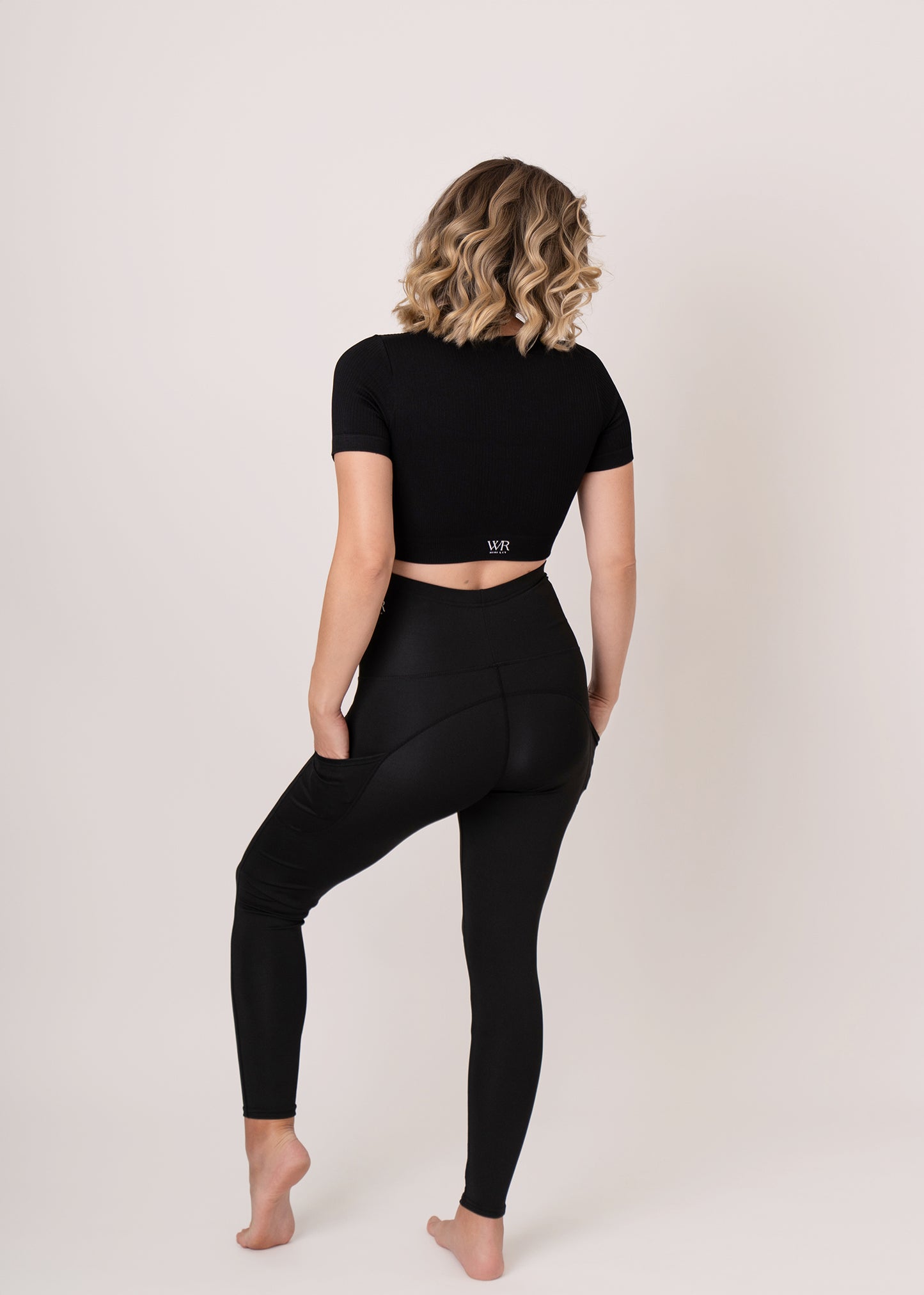 Maternity Performance Pocket Leggings – Black
