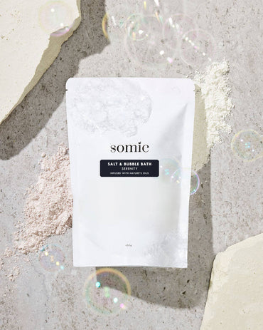 Serenity Salt and Bubble Bath